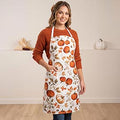 Pumpkin and Leaves Apron